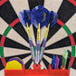 Showpiece Darts Holder with Flights & Stems Storage