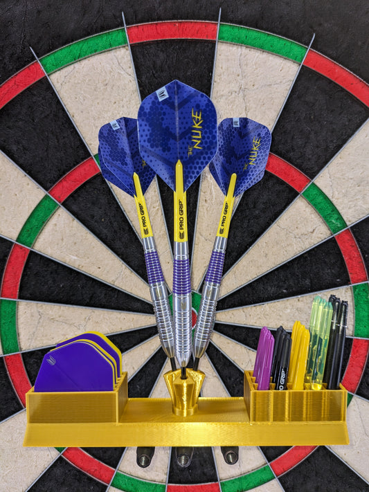 Showpiece Darts Holder with Flights & Stems Storage